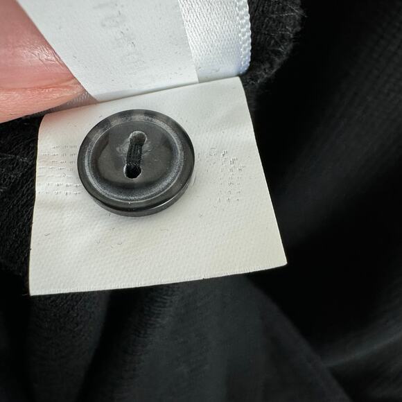 Jos. A Bank NWT Black Slim Fit Lightweight Thermal Hoodie Shirt Men's Size L - Picture 7 of 7